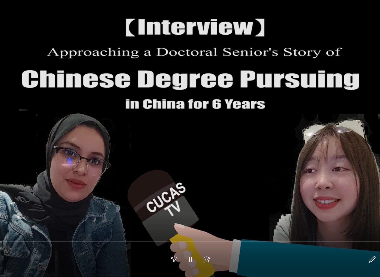 "Don't Waste Time!"  Suggestions from PhD Senior on Studying in China